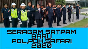 Beli baju safari bali pria online berkualitas dengan harga murah terbaru 2021 di tokopedia! Seragam Satpam Baru 2020 Pdh Pdl Safari Baru 2020 Dan Seragam Lama Youtube