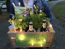 Biergarten Geschenk Geschenke Selbstgemachte Geschenke Geburtstag Vatertag Geschenke Basteln