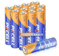 PKCELL AAA LR03 Batteries, .. 1.5V Triple A Alkaline .. Battery AAA  Batteries 12 .. Pack for Keyboards Clocks .. Toys Remote Controls (10-Year  .. ...