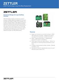 The ddm800 universal fire and gas detection module is a detector module designed to interface a wide range of conventional fire detectors to mzx technology® control panels. Zettler Mzx Technology Loop Ancillary Equipment Zettler Manualzz