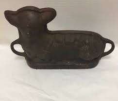 Made By Schaab Stove Furn I Believe This Is Cast Iron As It Is Quite Heavy Lamb Cake Easter Lamb It Cast