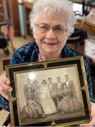 Residents of Library Terrace Assisted Living share wedding day memories