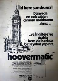 Oguz Topoglu Hoovermatic Kurutmali Camasir Makinesi Hoover 1972 Reklam Camasir Makinesi Alintilar