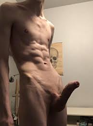 Twink with a big boner - Penis Pictures