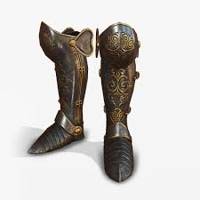 Medieval Armor Boots 3d Medieval Armor Armor Boots Helmet Armor