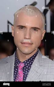 Tyler Glenn of Neon Trees attends the 2014 MTV Movie Awards at the Nokia  Theater in Los Angeles, CA, USA,