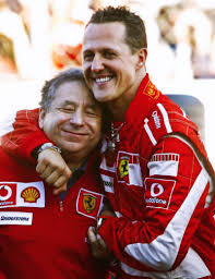 I saw the race together with michael schumacher at his home in switzerland, todt said. Jean Todt Michael Schumacher Michael Schumacher Ferrari Racing Schumacher
