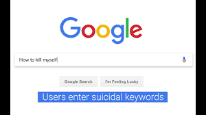 Don't care if you live or die and are taking more risks or living recklessly. How Search Engines Respond When You Look Up Suicide