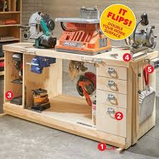 The tool box is also made out of durable and unbending steel, so you don't have to worry about it breaking or giving out anytime soon. 14 Super Simple Workbenches You Can Build The Family Handyman