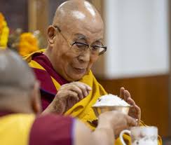 Sweet rice (called “dresi” in Tibetan) is traditionally offered during  auspicious ceremonies, particularly long life prayers or offerings (known  as “Tenshug”). It symbolizes longevity, prosperity, and auspiciousness. The  act of offering sweet