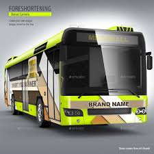 12 Best Bus Mockup Psd For Bus Advertising Bus Advertising Bus Bus Coach