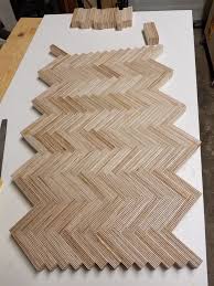 Diy Modern Plywood Coffee Table Herringbone Top Oso Diy Plywood Diy Plywood Coffee Table Plywood Projects