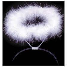 White Feathered Halo Halloween Costumes Friends Angel Costume Angel Halo