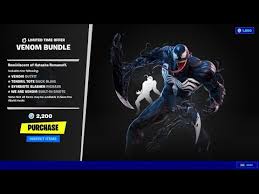 The venom cup takes place over a single day in duos in the at the end of the tournament, players need to have enough points to rank in the following positions to receive the skin, emote, back bling, and pickaxe Venom Bundle Venom Skin Symbiote Slasher Pickaxe We Are Venom Emote And Tendril Tote Backbling