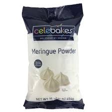 Meringue powder is composed of cornstarch, dried egg whites, sugar, citric acid, and some stabilizers. Celebakes Meringue Powder 16 Oz Ck Products