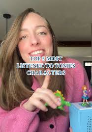 Top 5 Most Listened to Tonies Characters for Toddlers
