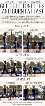 fat burning sut leg workout for