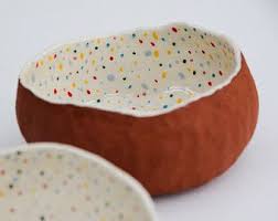 Terracotta Serving Bowl Comlek Seramik Sanati Seramik