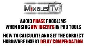 This complicates the use of plugins that host other plugins. Avoid Phase Problems Set Latency Compensation In Pro Tools In Hybrid Mixing With Analog Gear Youtube