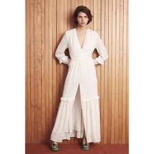 0 = 34fr, 1 = 36fr, 2 = 38fr, 3 = 40fr, 4 = 42fr, 5 = 44fr. Robe Longue Vaporeuse Amenapih Cream Soliste 40 42 Blanc Cdiscount Sante Mieux Vivre