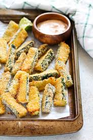 Can i freeze zucchini without freeze some for later. Baked Zucchini Fries Hey Nutrition Lady