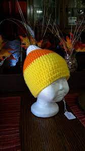 Candy Corn Crochet Hat 10 Found At Www Facebook Com Emmyjanecreations Candy Corn Crochet Crochet Kid Hat Kids Hats