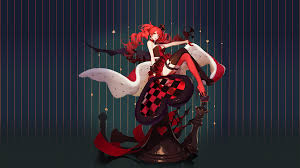 4536459 King Crown Anime Girls Lingerie Orange Eyes Heart Pawns Red Queen Mantle Anime Chess Queen Redhead Wallpaper Mocah Org