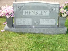 Donald Hensley (1923-2005)