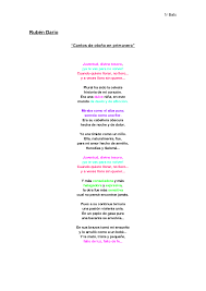 El análisis pone de manifiesto la sofisticada y original creatividad de la poesía amorosa del cantar. Cantos De Otono En Primavera Docsity