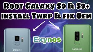 Mostly android oem manufacturers lock the bootloader, if you want to install any custom rom, . Root Galaxy S9 And S9 Plus Install Twrp And Fix Oem Unlock Exynos Youtube