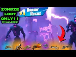 Read more live wins halen op fortnite!! Hook Up Computer Winning With Zombie Loot Only Challenge Fortnite Battle Royale