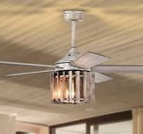 Home Accessories Inc 52-Inches Wood grain with Plywood Blades Indoor  Downrod mount Pendant Ceiling Fan With Light and Remote ( 5 -Blade)