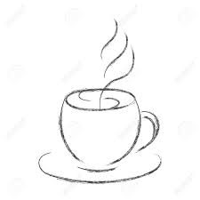 Cup for pens and pencils. Vector Pencil Drawing Of A Cup Of Hot Coffee Or Tea Isolated Royalty Free Cliparts Vectors And Stock Illustration Image 137574138