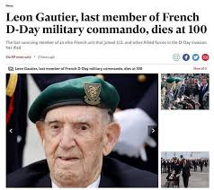 Décès de Léon Gautier. Pluie de réactions et hommage national, la mémoire  du vétéran saluée