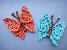 Babochka Butterfly Crochet Youtube Borboletas De Croche Trico E Croche Croche