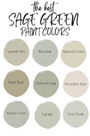 Sage Green Paint Colors