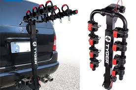9 Tyger Auto Tg Rk4b102b Deluxe 4 Bike Carrier Rack With Hitch Receiver Trailer Hitch Bike Rack Best Bike Rack Hitch Bike Rack