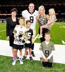 Official drew brees twitter account. Saints Drew Brees His Beautiful Family Saints Football Nfl Championships American Football Team