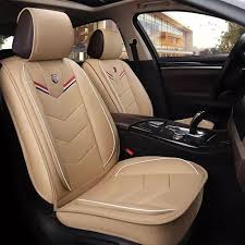 En Cuir Siege De Voiture Universel Couvre Pour Dacia Duster Hyundai Solaris Creta Lada Kalina Skoda Yeti Accessoires Auto Voiture Style