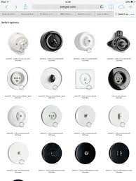 Retro Light Switches Zangra Me Interrupteur Retro Interrupteurs Prise Electrique