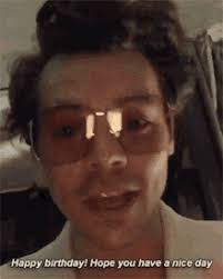 Watch the best harry styles moments on capital, to celebrate his 27th birthday, with harry styles' birthday watch party. Happy Birthday Harry Styles Gifs Tenor