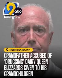 A North Carolina man is facing charges for allegedly drugging Dairy Queen  Blizzards that were given to his two grandchildren. Read more here:  https://www.kcrg.com/2025/08/27/grandfather-accused-drugging-dairy-queen-blizzards-given-his-grandchildren/