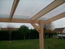 Pergola Bois Murale 6 00 X 4 00 Metres Sapin Amp Toiture Polycarbonate Toiture Polycarbonate Pergola Bois Pergola Couverte