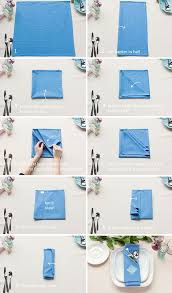 Table Setting Tips 3 Basic Napkin Folds Napkin Folding Table Napkins Table Settings Tips