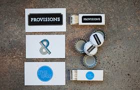 The Pass Provisions Houston Texas Designed By Katie Barcelona Provisions Is A Neighborhood Res Restaurant Graphics Branding Design Logo Menu Design