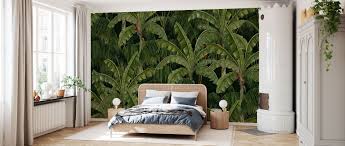 Le papier peint panoramique s'offre un véritable renouveau bien loin des clichés de la photographie du coucher de soleil. Exotic Foliage Decoration Murale Populaire Photowall