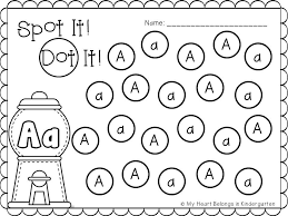 Alphabet Letter Identification And Letter Recognition Bingo Dauber Letter Recognition Alphabet Coloring Pages
