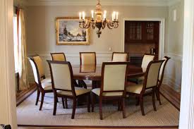 ( round table & 6 side chair),created for macy's. Extra Large 88 Round Mahogany Dining Table With Perimeter Leaves