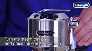 Delonghi dedica ec685 mod steam wand rancilio silvia v1/v2 delonghi ecodecalk descaler 500ml. De Longhi Dedica Resetting The Machine Back To Default Youtube