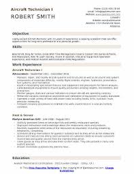 Aircraft Technician Resume Samples Qwikresume